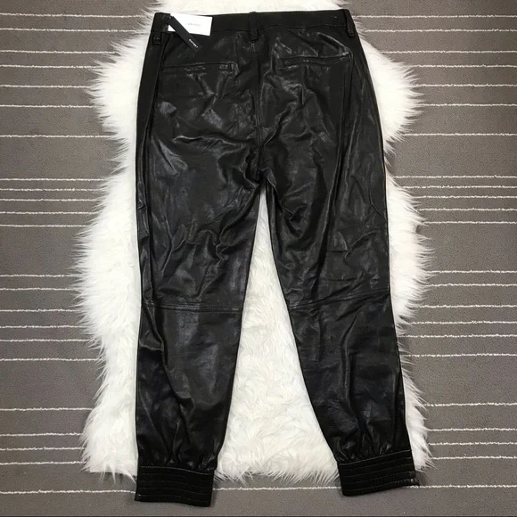 J Brand Arjun genuine leather joggers - Picture 10 of 11